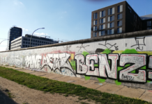 Muro di Berlino a East Side Gallery