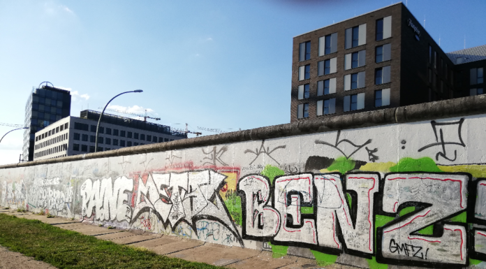 Muro di Berlino a East Side Gallery