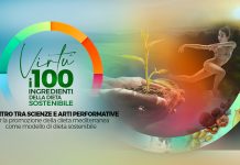 La locandina di Virtù, i 100 ingredienti della dieta sostenibile
